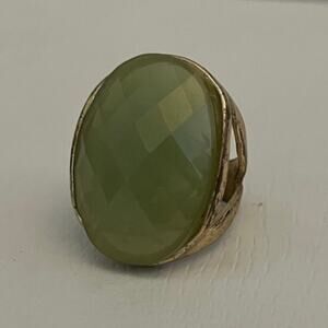 Mint Green Fashion Ring - size 6.5